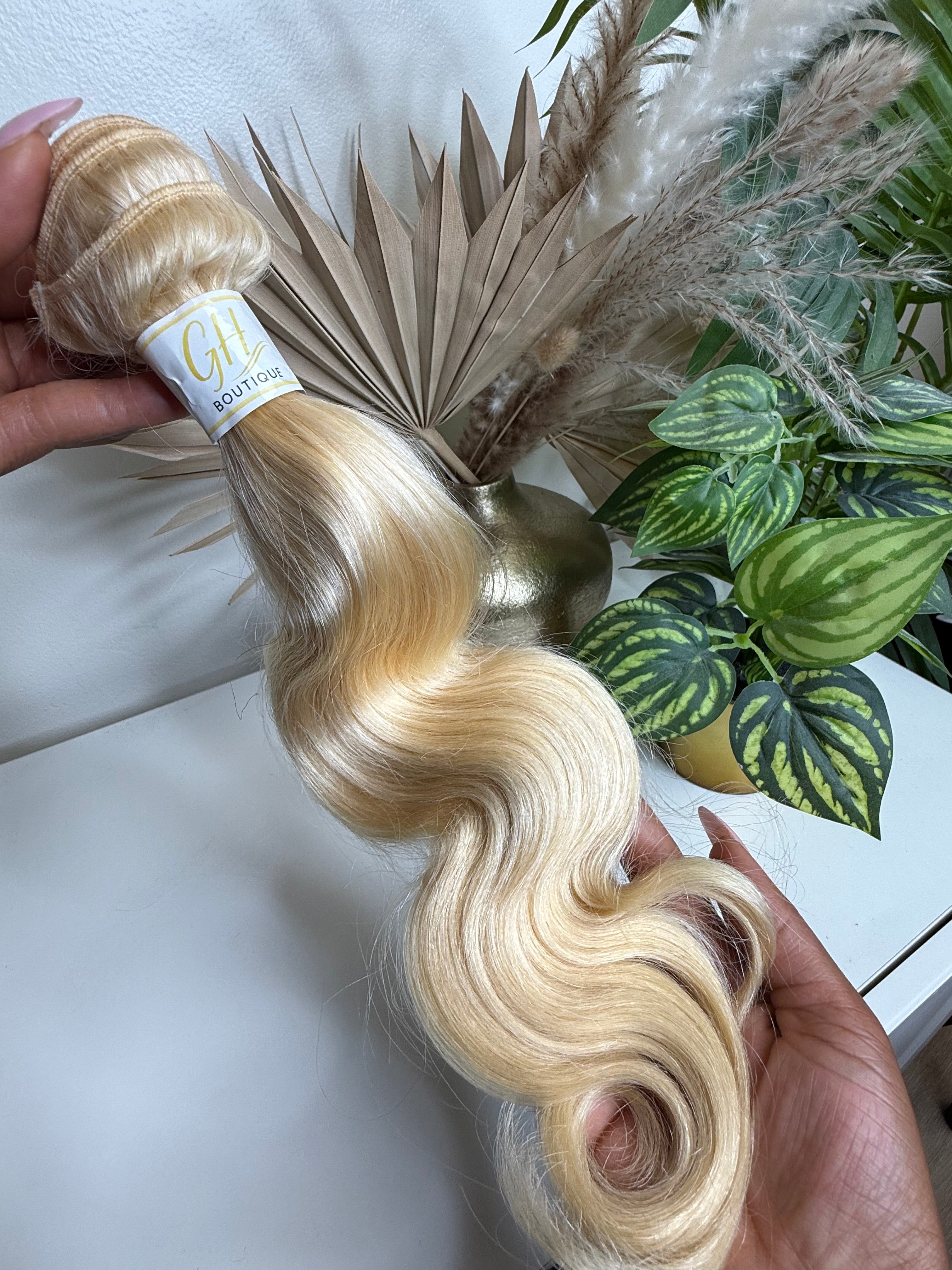 Raw Russian Blonde (613) Hair Bundles
